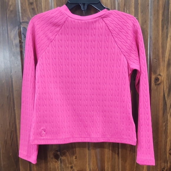 Polo by Ralph Lauren Pink Rashguard Swimwear - Picture 1 of 5